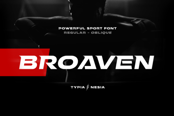 Broaven: A Bold Slab Serif for High-Impact Branding