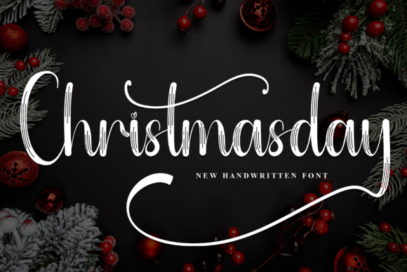 Christmasday: Beyond the Standard Script Font