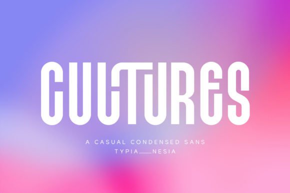 Cultures Condensed Sans: Powering Up Your Visual Identity