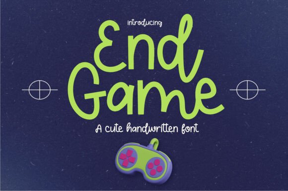 End Game Font: A Friendly Handwritten Style for Modern Projects