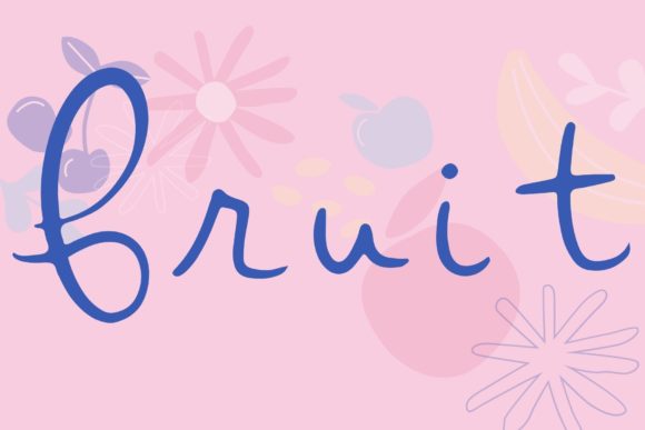 Fruit Font: A Playful Typeface for Creative Projects