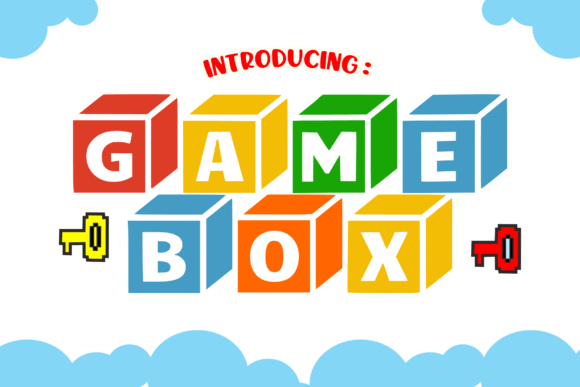 Game Box: The Whimsical Font That Brings Playful Energy to Your Projects
