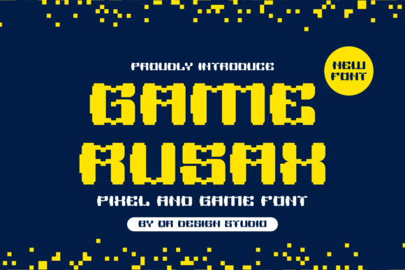 Game Rusax: The Decorative Font That Transforms Creative Projects