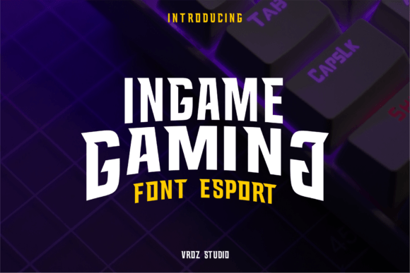 Ingame: The Sporty Typeface That Brings Energy to Every Design