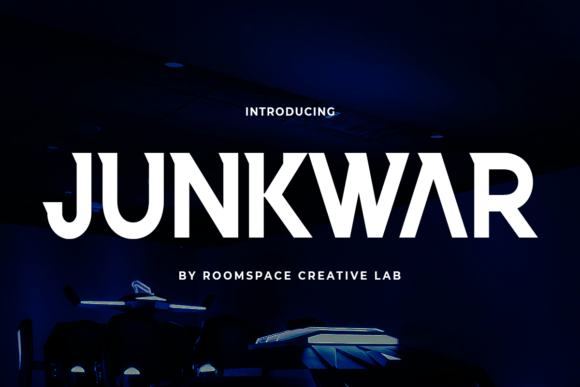 Junkwar: A Typeface That Commands Attention