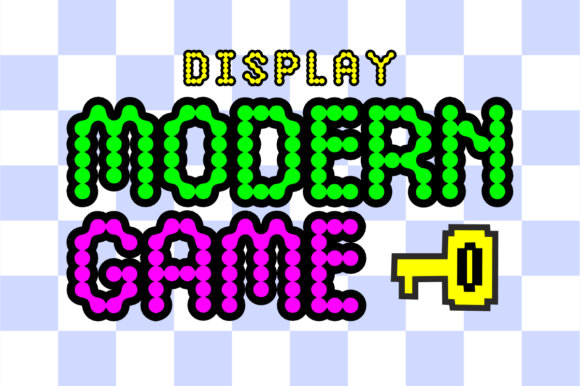 Modern Game: A Display Font for Digital-First Brands