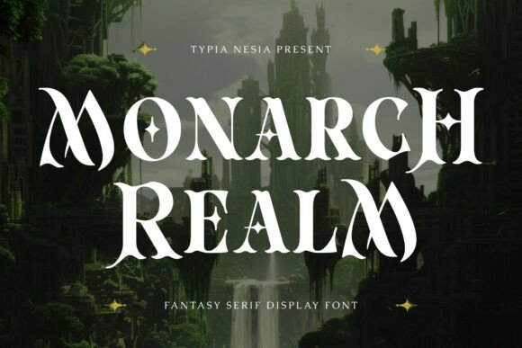 Monarch Realm: A Modern Take on Classic Fantasy Typography