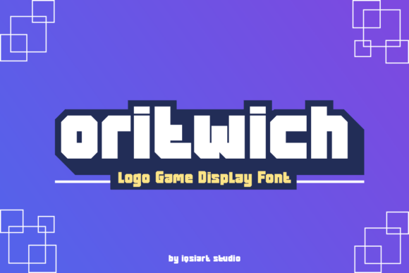 Oritwich: A Bold Display Font for Modern Branding