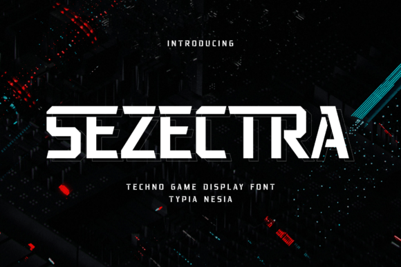 Sezectra: A Modern Typeface for Future-Focused Design