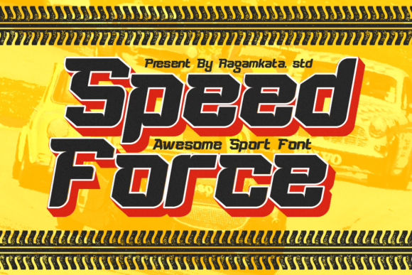 Speed Force: The Typeface for High-Impact Design