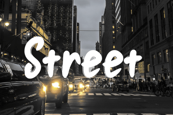 Street: Unleashing Raw, Brush-Stroke Energy