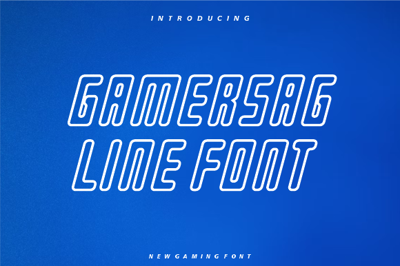Why Gamersag Line is the Modern Game Font You Need